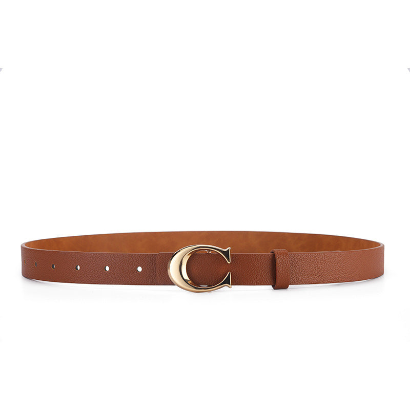 Fashionable Slim-fit Decorative All-match Women's Thin Belt Fashionable Slim-fit Decorative All-match Women's Thin Belt